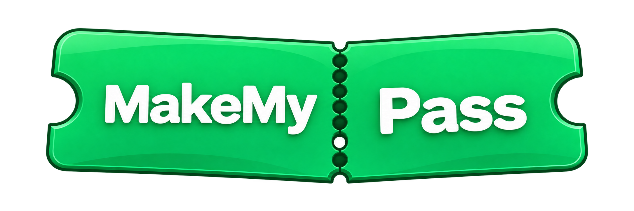 MakeMy Pass Ticket Logo