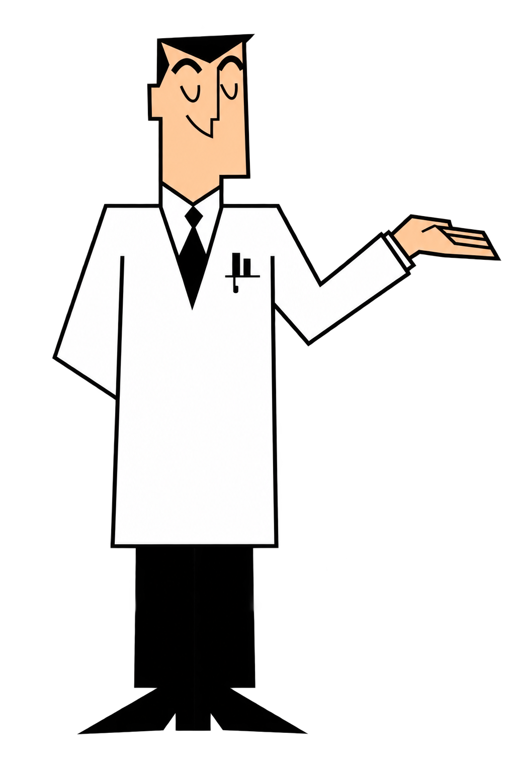 Professor Utonium, presenting the brief